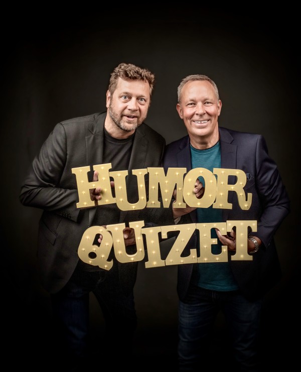 Pressfoto på Humor&shy;quizet